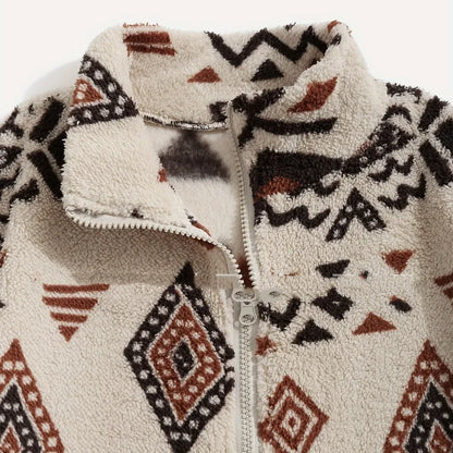 Veste Polaire Imprimé Bohème