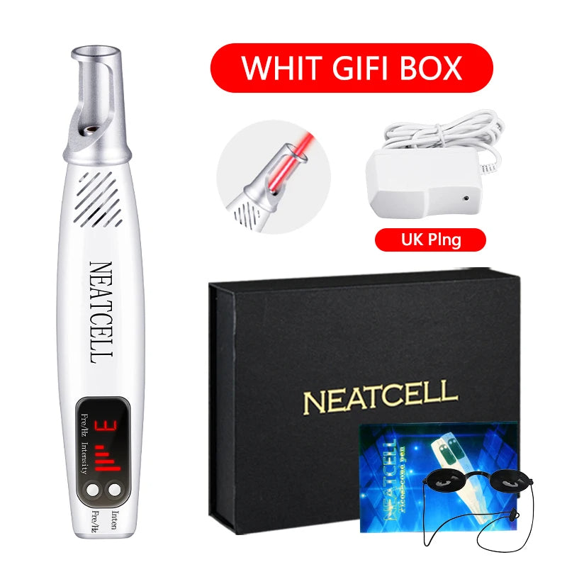 LumaDerm Smart Laser Pen for Fading Tattoos, Moles, Freckles & Acne
