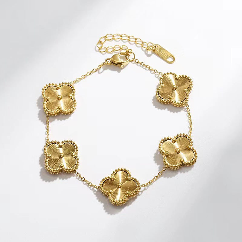 Meadowlark Clover Bracelet