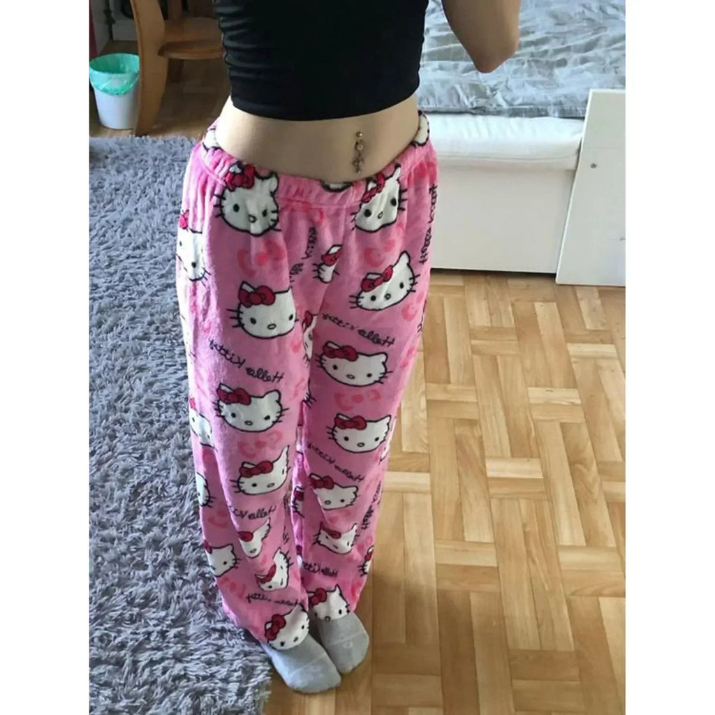 Lunara Cute Cat Pajamas | Hello Kitty Pyjamas