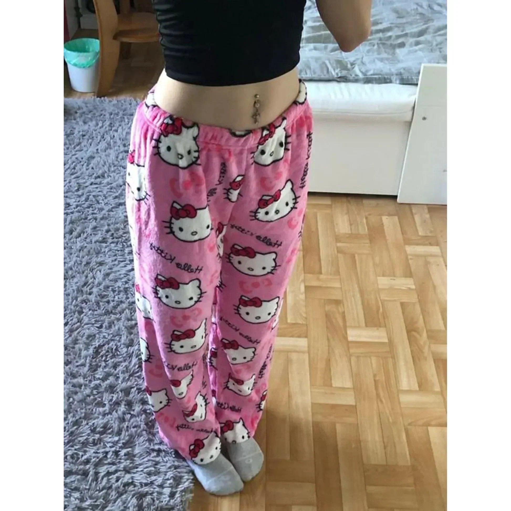 Lunara Cute Cat Pajamas | Hello Kitty Pyjamas