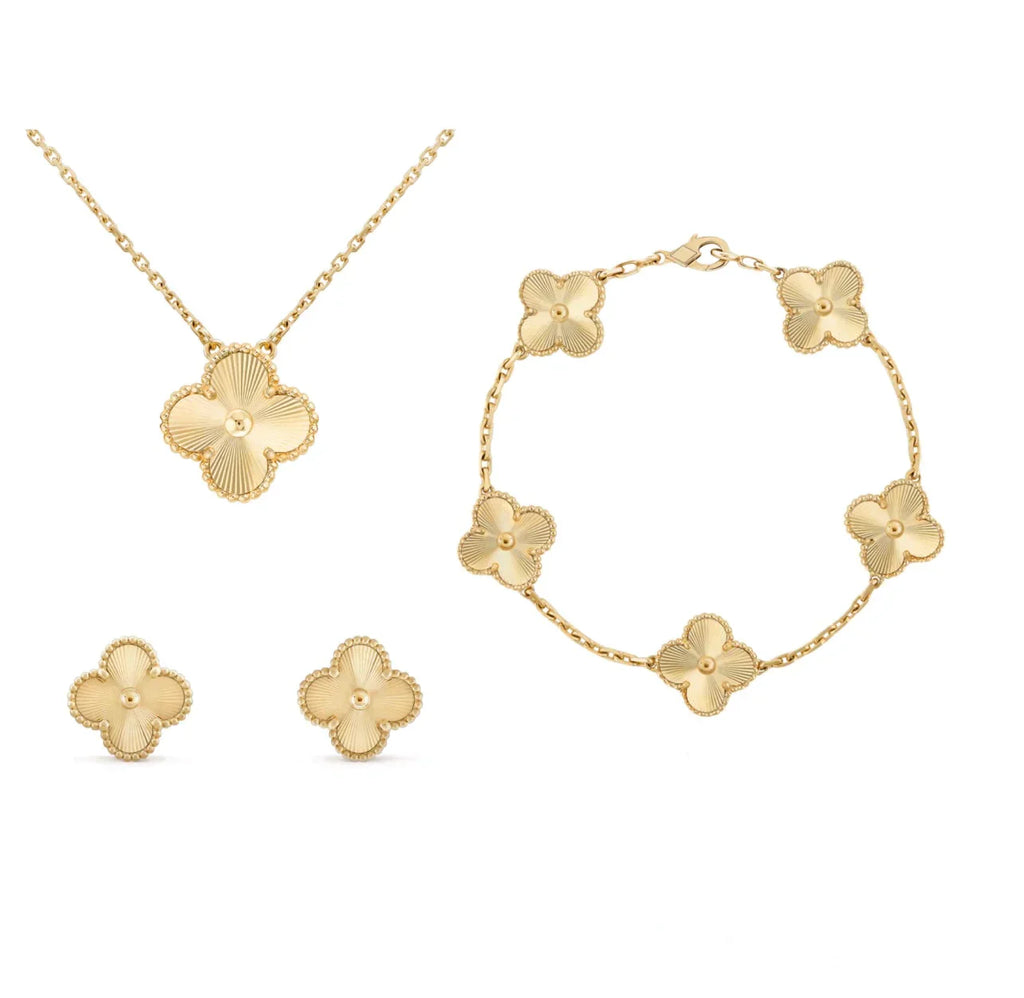 Maris Four-Leaf Clover 3-In-1 Bracelet Set
