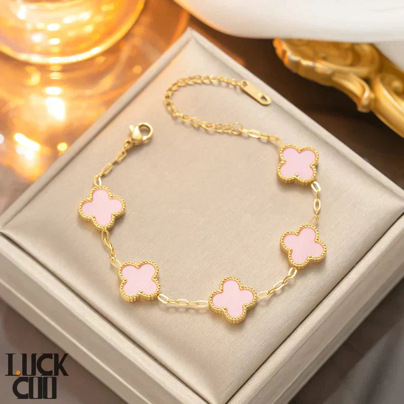 Meadowlark Clover Bracelet