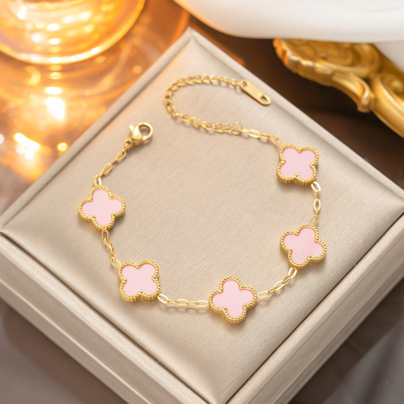 Meadowlark Clover Bracelet
