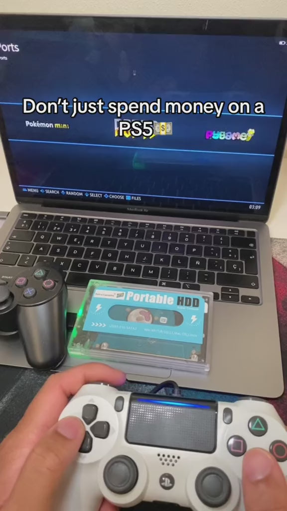 Arcadia | Retro Gaming Cartridge With Over 100,000 Games, Plug and Play for PS1, PS3, N64 and Wii