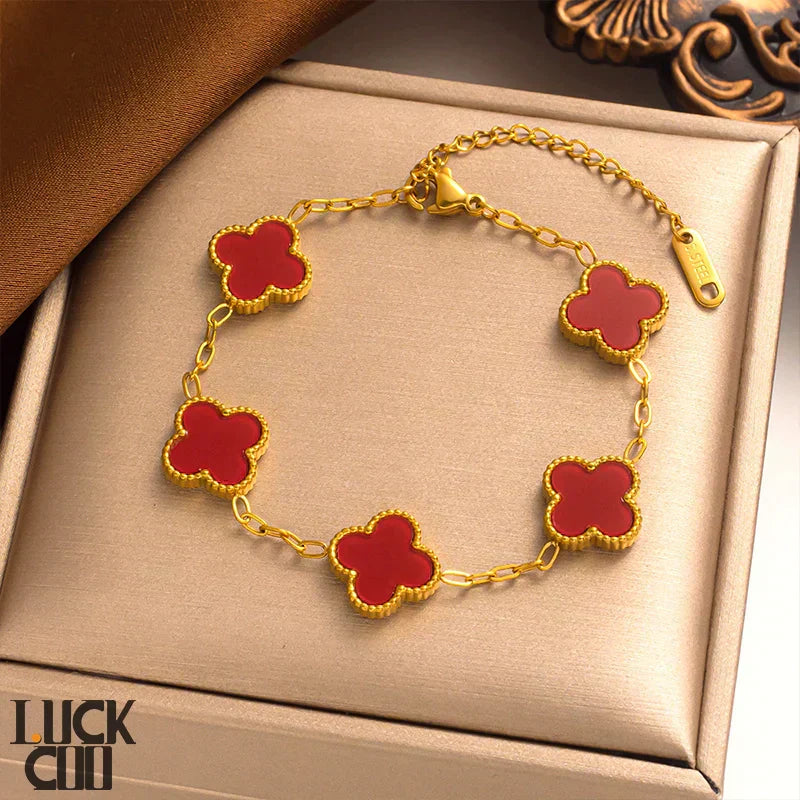 Meadowlark Clover Bracelet