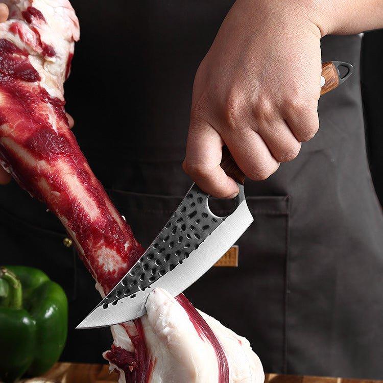 Vladan | Hand-Forged 6" Serbian Chef, Boning and Meat Cleaver Knife