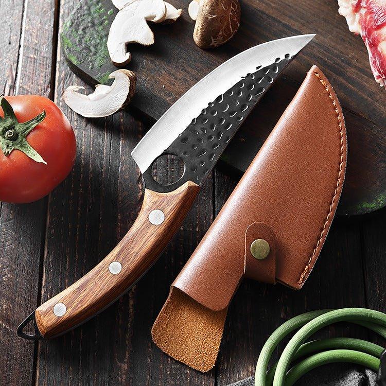 Vladan | Hand-Forged 6" Serbian Chef, Boning and Meat Cleaver Knife