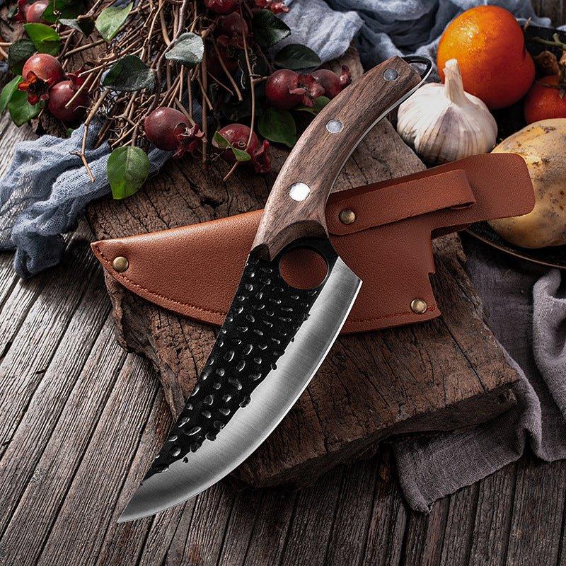 Vladan | Hand-Forged 6" Serbian Chef, Boning and Meat Cleaver Knife