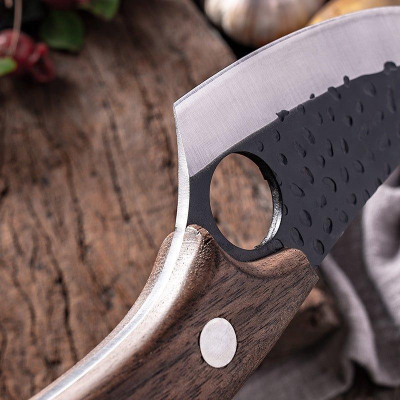 Vladan | Hand-Forged 6" Serbian Chef, Boning and Meat Cleaver Knife