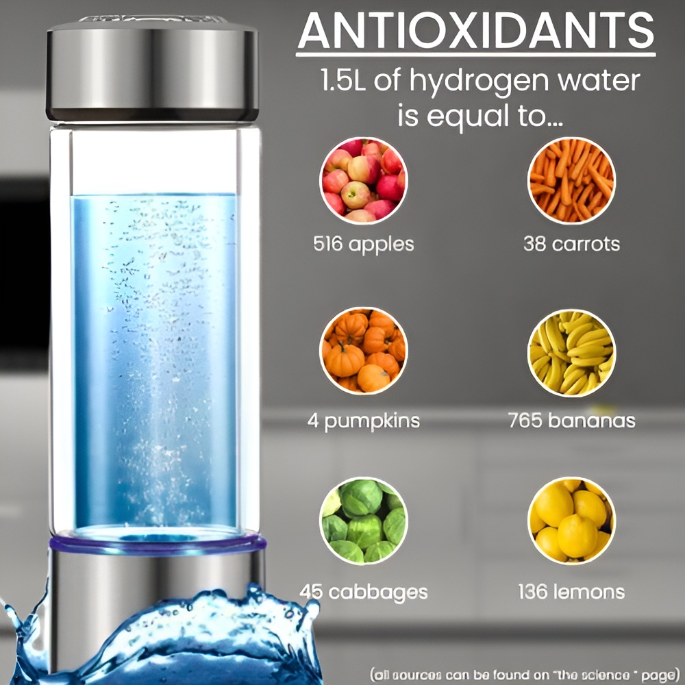 AquaVita Hydrogen Water Bottle