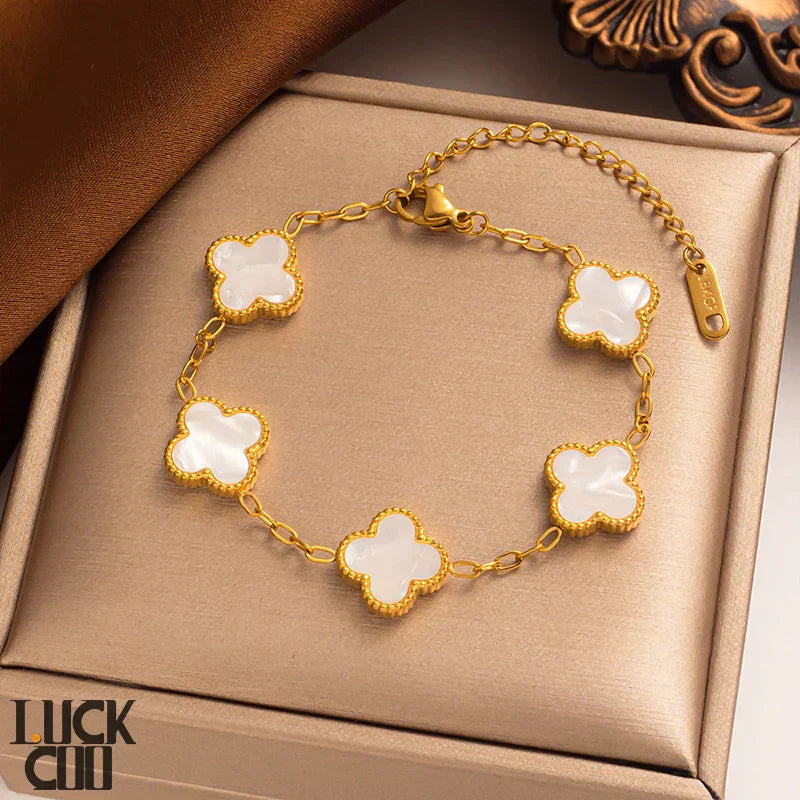 Meadowlark Clover Bracelet